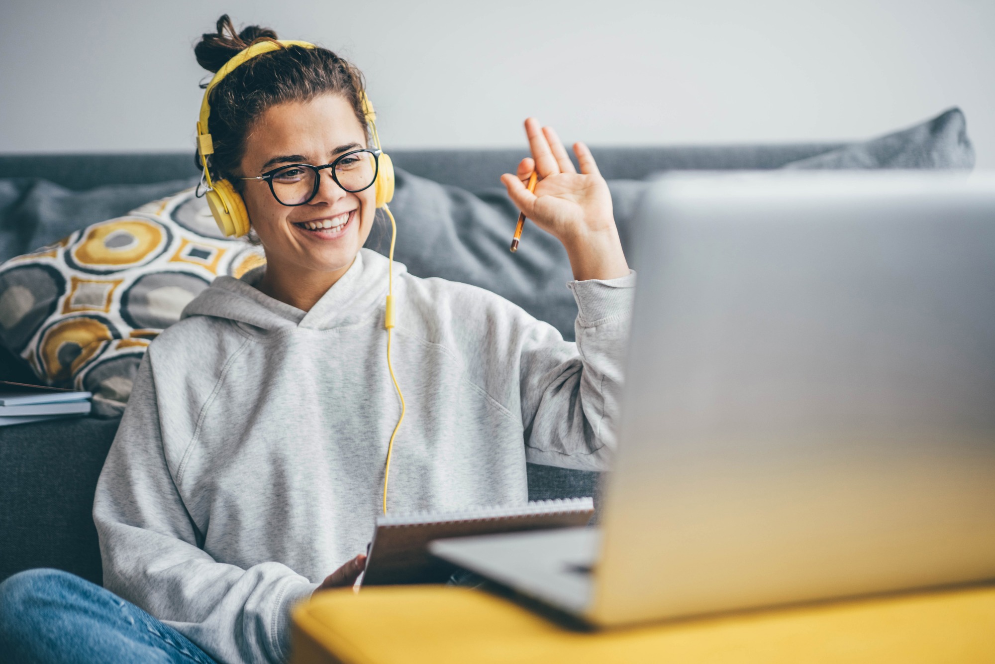 Girl on laptop